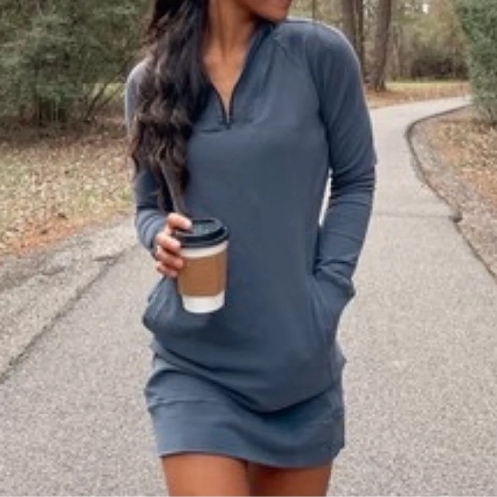 American Giant Moto Dress